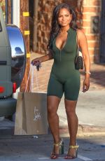CHRISTINA MILIAN in Tights Shopping in Hollywood 08/30/2016