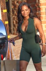 CHRISTINA MILIAN in Tights Shopping in Hollywood 08/30/2016