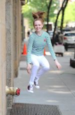CLARE FOLEY Out and About in New York 08/02/2016