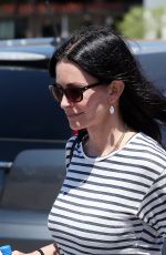 COURTENEY COX Out and About in Malibu 08/13/2016