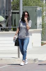 COURTENEY COX Out and About in Malibu 08/13/2016
