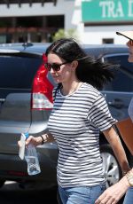 COURTENEY COX Out and About in Malibu 08/13/2016