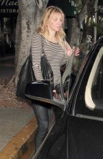COURTNEY LOVE at Madeo Restaurant in Hollywood 08/07/2016