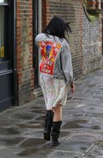DAISY LOWE Out and About in London 08/28/2016