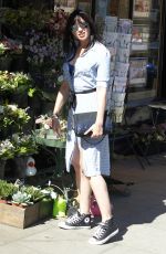 DAISY LOWE Out Shopping in London 08/15/2016