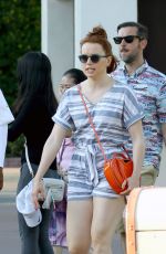 DAISY RIDLEY at Disneyland in Anaheim 08/04/2016