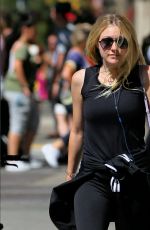 DAKOTA FANNING Leaves a Gym in New York 08/22/2016