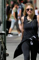 DAKOTA FANNING Leaves a Gym in New York 08/22/2016