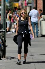 DAKOTA FANNING Leaves a Gym in New York 08/22/2016