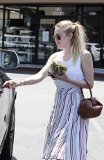 DAKOTA FANNING Out and About in Los Angeles 08/05/2016