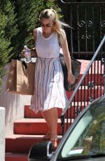 DAKOTA FANNING Out and About in Los Angeles 08/05/2016