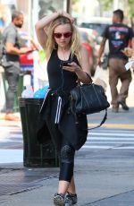 DAKOTA FANNING Out and About in New York 08/15/2016