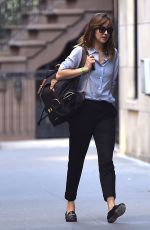 DAKOTA JOHNSON Out and About in New York 08/30/2016