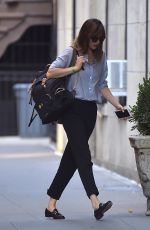 DAKOTA JOHNSON Out and About in New York 08/30/2016