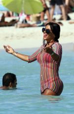 DANIELLA SEMAAN in Bikini at a Beach in Formentera 08/08/2016