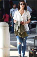 DANIELLE CAMPBELL and Louis Tomlinson at Airport in New York 08/19/2016