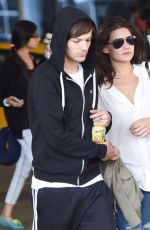 DANIELLE CAMPBELL and Louis Tomlinson at Airport in New York 08/19/2016