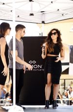 DEMI LOVATO at Desert Hills Premium Outlets in Cabazon 08/17/2016