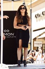 DEMI LOVATO at Desert Hills Premium Outlets in Cabazon 08/17/2016