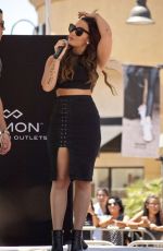 DEMI LOVATO at Desert Hills Premium Outlets in Cabazon 08/17/2016