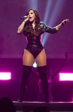 DEMI LOVATO Performs at Honda Civic Tour in Seattle 08/21/2016