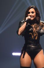 DEMI LOVATO Performs at Honda Civic Your in San Jose 08/18/2016