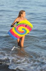 DENISE RICHARDS in Bikini at a Beach in Los Angeles 07/31/2016