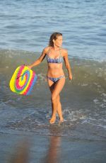 DENISE RICHARDS in Bikini at a Beach in Los Angeles 07/31/2016