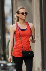 DIANE KRUGER Leaves a Gym in New York 08/08/2016