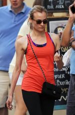 DIANE KRUGER Leaves a Gym in New York 08/08/2016