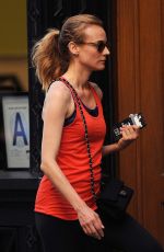 DIANE KRUGER Leaves a Gym in New York 08/08/2016