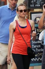 DIANE KRUGER Leaves a Gym in New York 08/08/2016