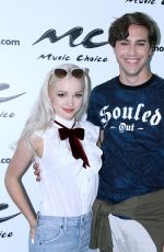 DOVE CAMERON at Music Choice Studio in New York 07/29/2016