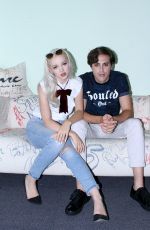 DOVE CAMERON at Music Choice Studio in New York 07/29/2016