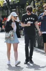 DOVE CAMERON Out and About in Vancouver 08/22/2016