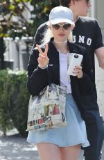 DOVE CAMERON Out and About in Vancouver 08/22/2016