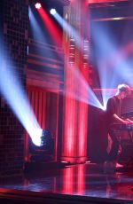 DUA LIPA Performs at Tonight Show Starring Jimmy Fallon