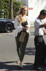 ELIZABETH BERKLEY Out in Beverly Hills 08/05/2016