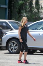 ELIZABETH OLSEN Leaves a Gym in West Hollywood 08/03/2016