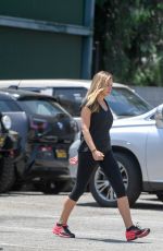 ELIZABETH OLSEN Leaves a Gym in West Hollywood 08/03/2016