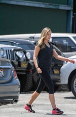 ELIZABETH OLSEN Leaves a Gym in West Hollywood 08/03/2016