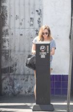 ELIZABETH OLSEN Out for Lunch in Hollywood 08/07/2016