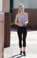 ELLE FANNING Arrives at Dance Class in Los Angeles 08/16/2016