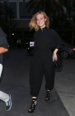 ELLE FANNING Arrives at Staples Center in Los Angeles 08/12/2016