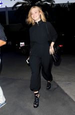 ELLE FANNING Arrives at Staples Center in Los Angeles 08/12/2016