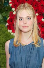 ELLE FANNING at Just One Eye x Creatures of the Wind Collaboration Dinner in Los Angeles 08/18/2016