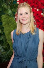 ELLE FANNING at Just One Eye x Creatures of the Wind Collaboration Dinner in Los Angeles 08/18/2016
