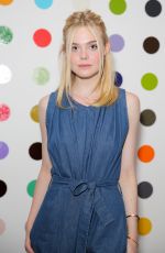 ELLE FANNING at Just One Eye x Creatures of the Wind Collaboration Dinner in Los Angeles 08/18/2016