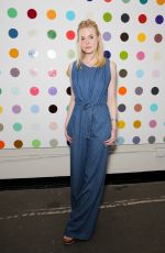ELLE FANNING at Just One Eye x Creatures of the Wind Collaboration Dinner in Los Angeles 08/18/2016