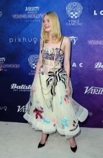 ELLE FANNING at Power of Young Hollywood Party in Los Angeles 08/16/2016